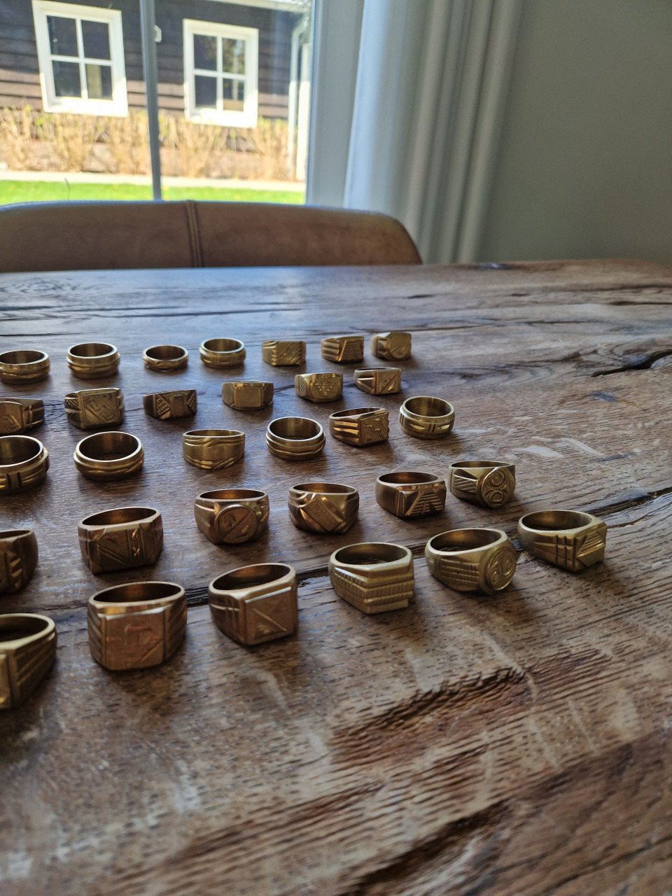 Partij ringen 41 stuks NIEUW