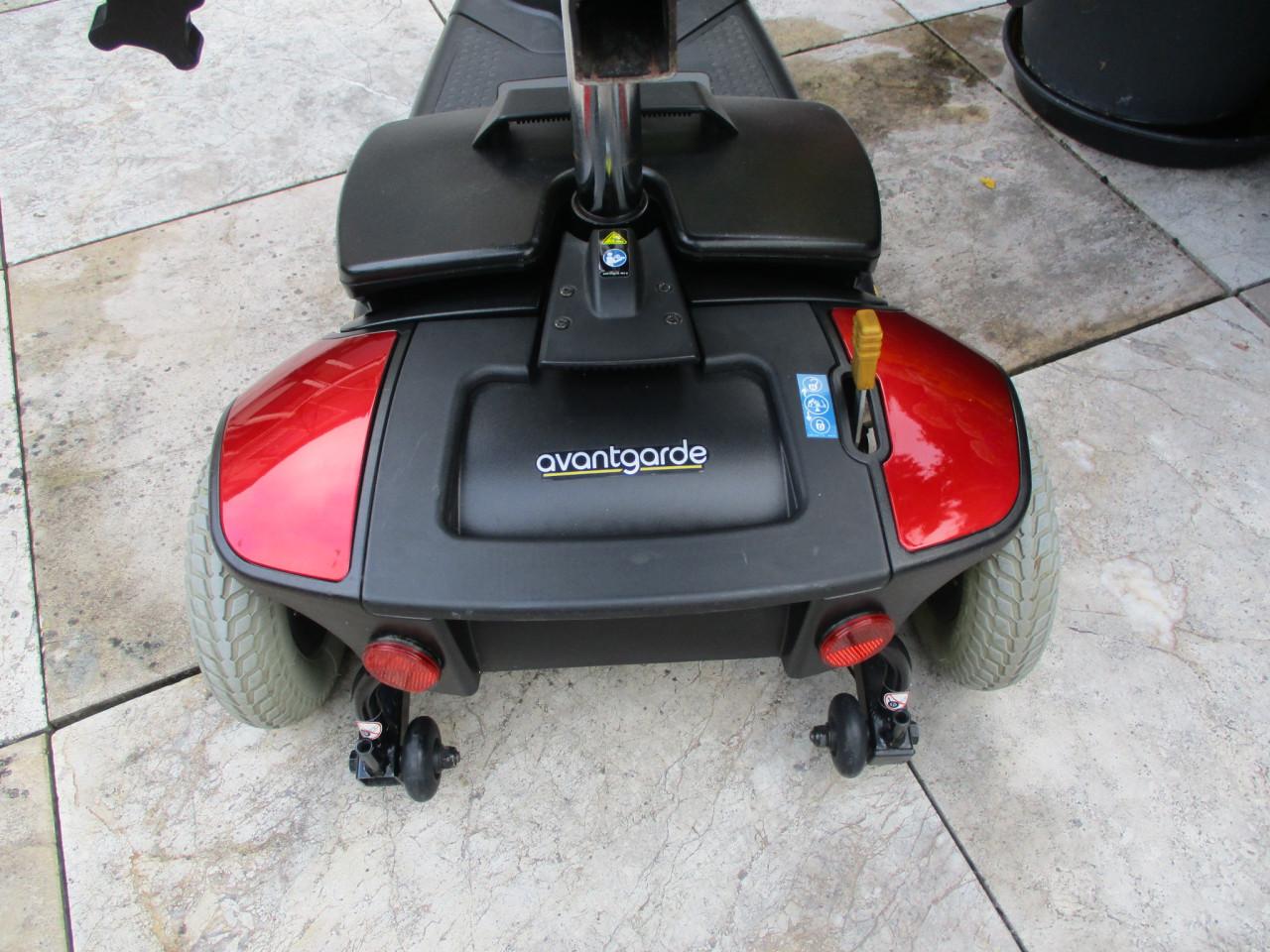 Zgan Pride GOGO Avantgarde opvouwbare scootmobiel met luchtbanden
