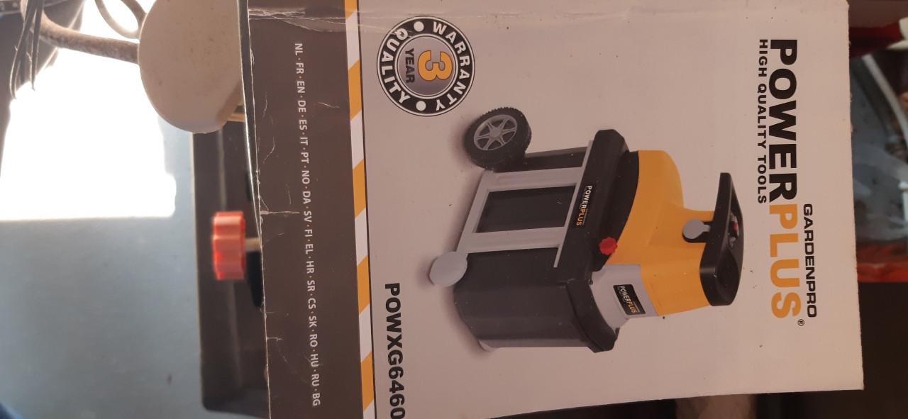 Hakselaar  Gardenpro  Power Plus