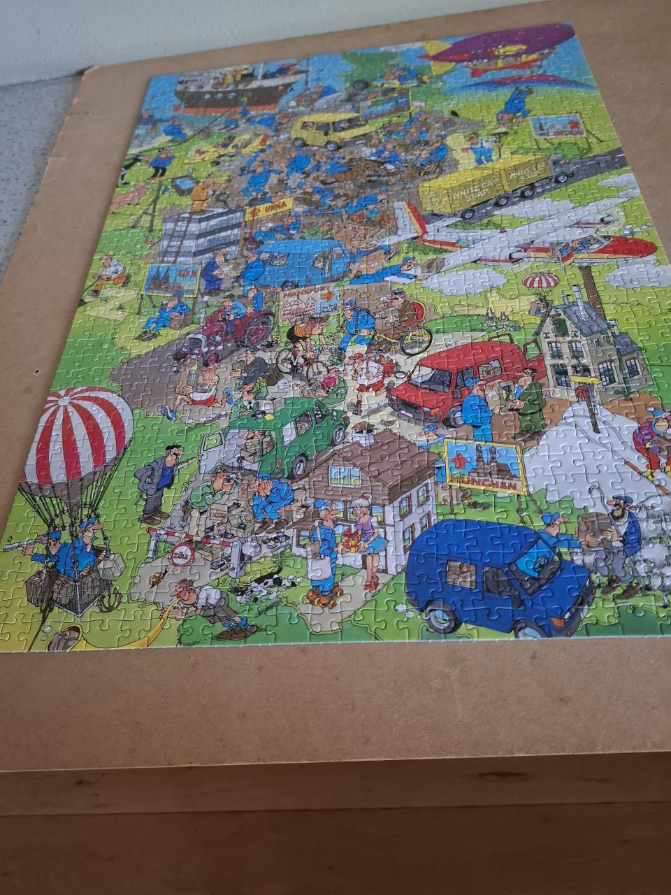 Jan van Haasterenpuzzel 1000stukjes