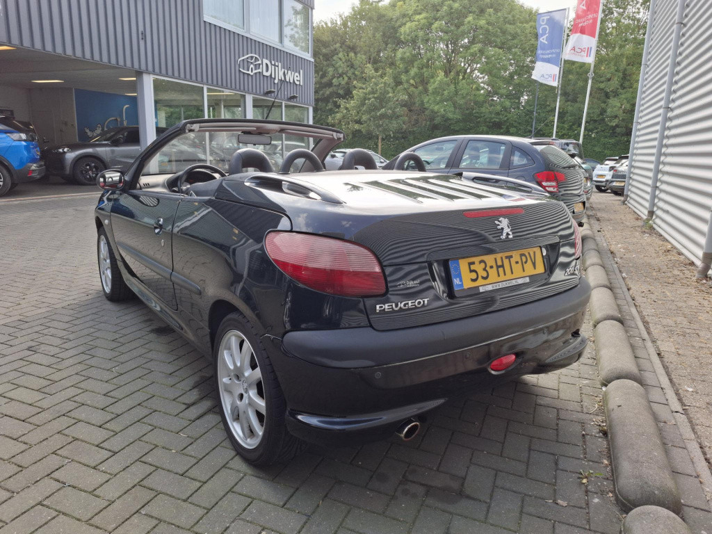 Peugeot 206 cc 2.0i 16v cabriolet clima/leder/park