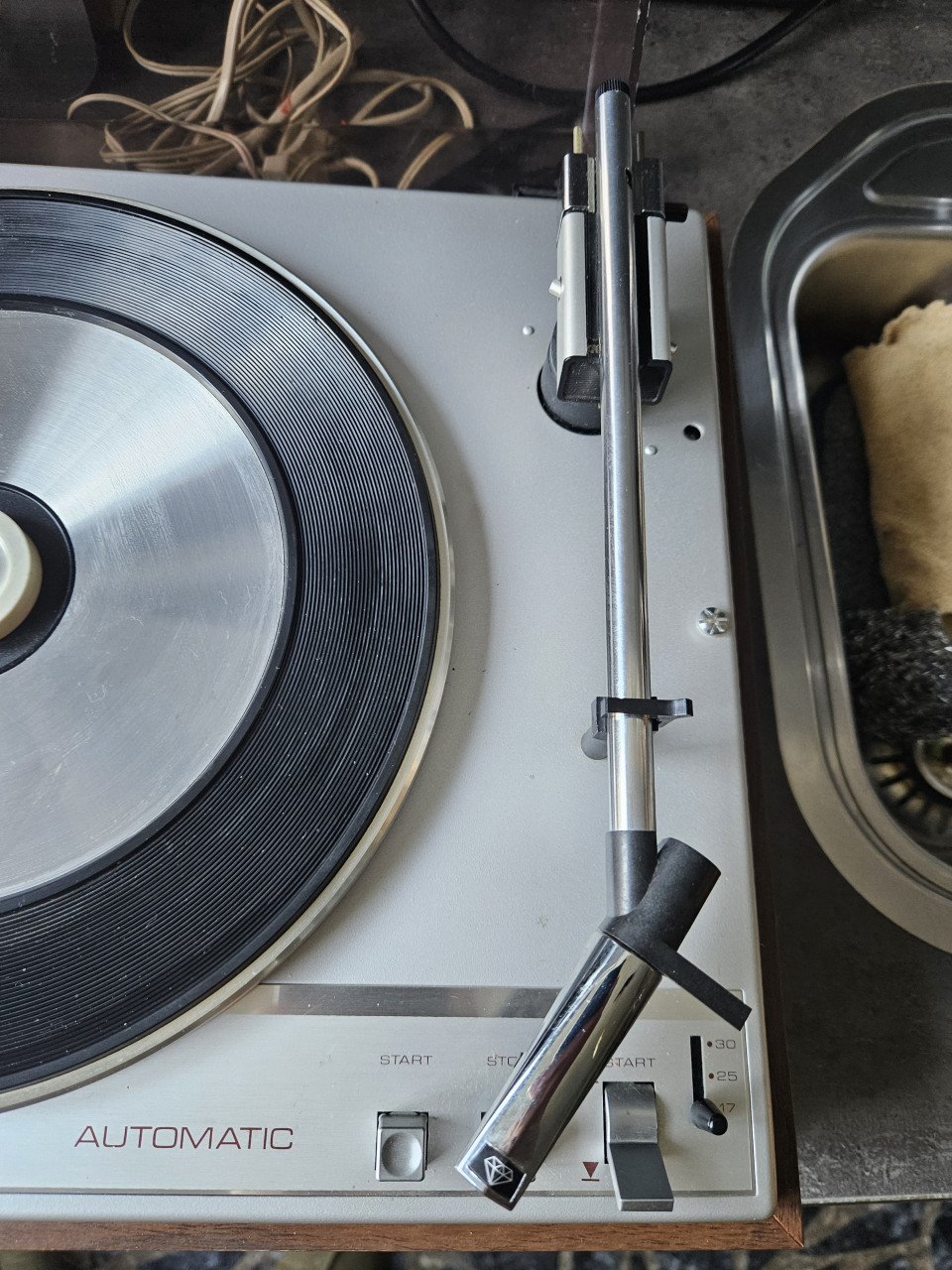 Werkende jaren 70 draaitafel PHILIPS 22-GA-160, nette staat