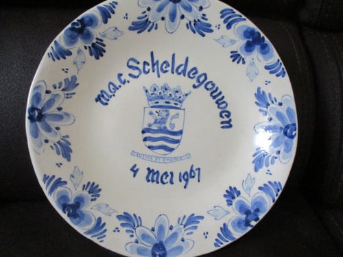 Bord van M a c Scheldegouwen 4 mei 1967