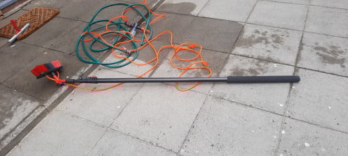 Wasborstel op telescoopsteel 7.2meter