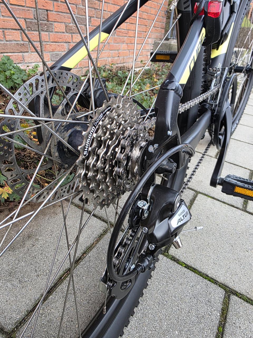 CUBE | AIM HPA | 27.5 INCH | FRAME 36 CM | NETTE STAAT!