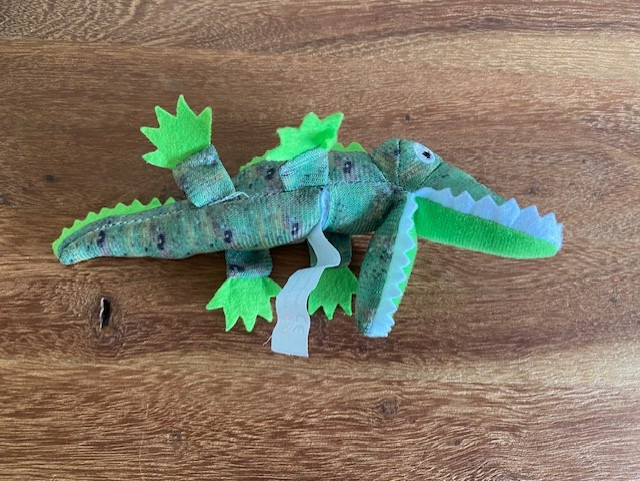 Krokodil vingerpoppetje | uit Krrrrokodil