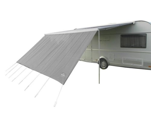 Zonwering voor caravan/camperluifel