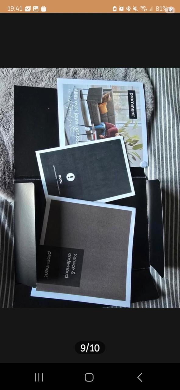 LUXE Sta-op/relaxfauteuil zgan