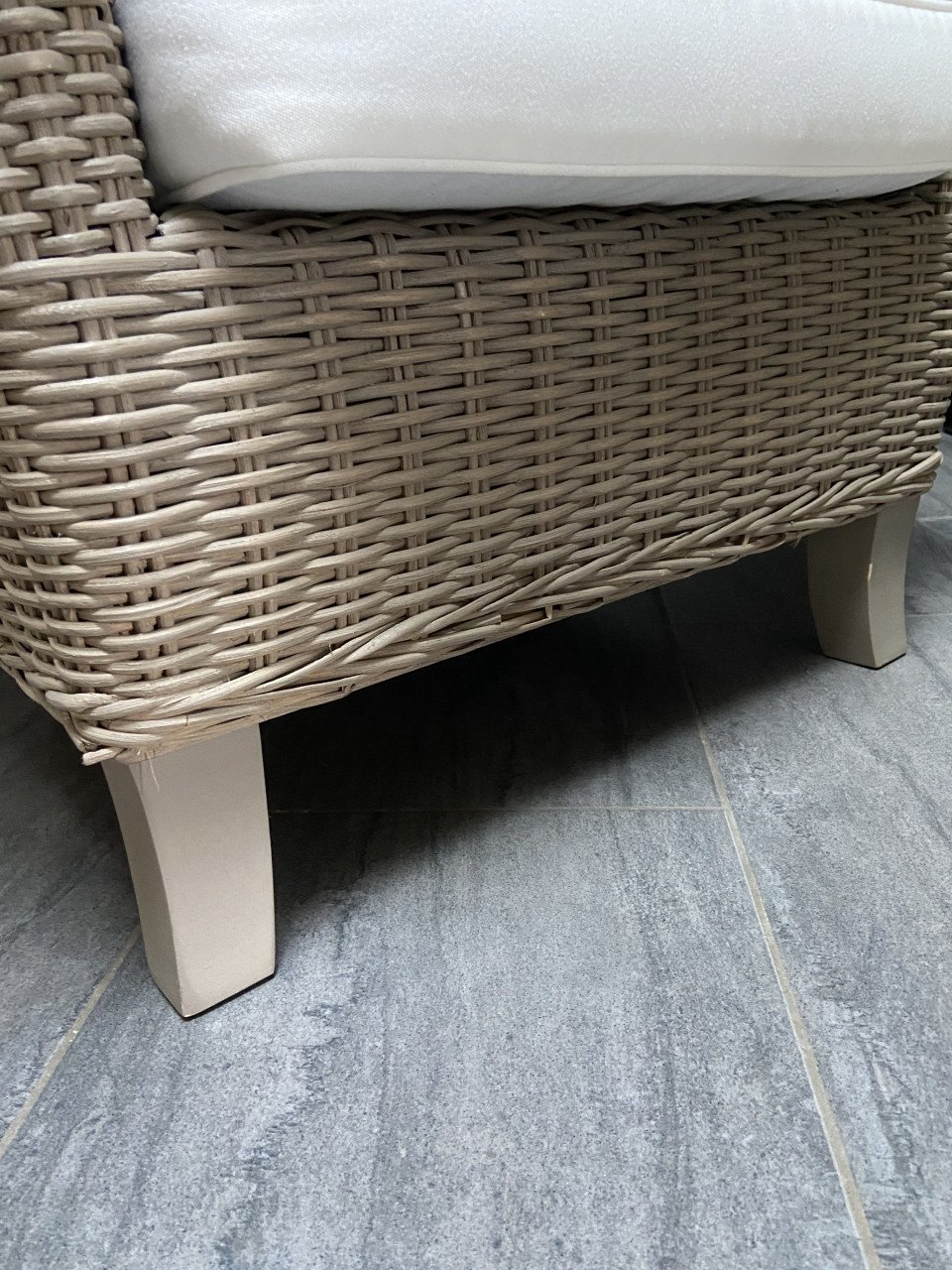 Prachtige rotan fauteuils met kussens - als nieuw!