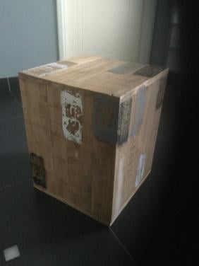 Houten bijzettafel