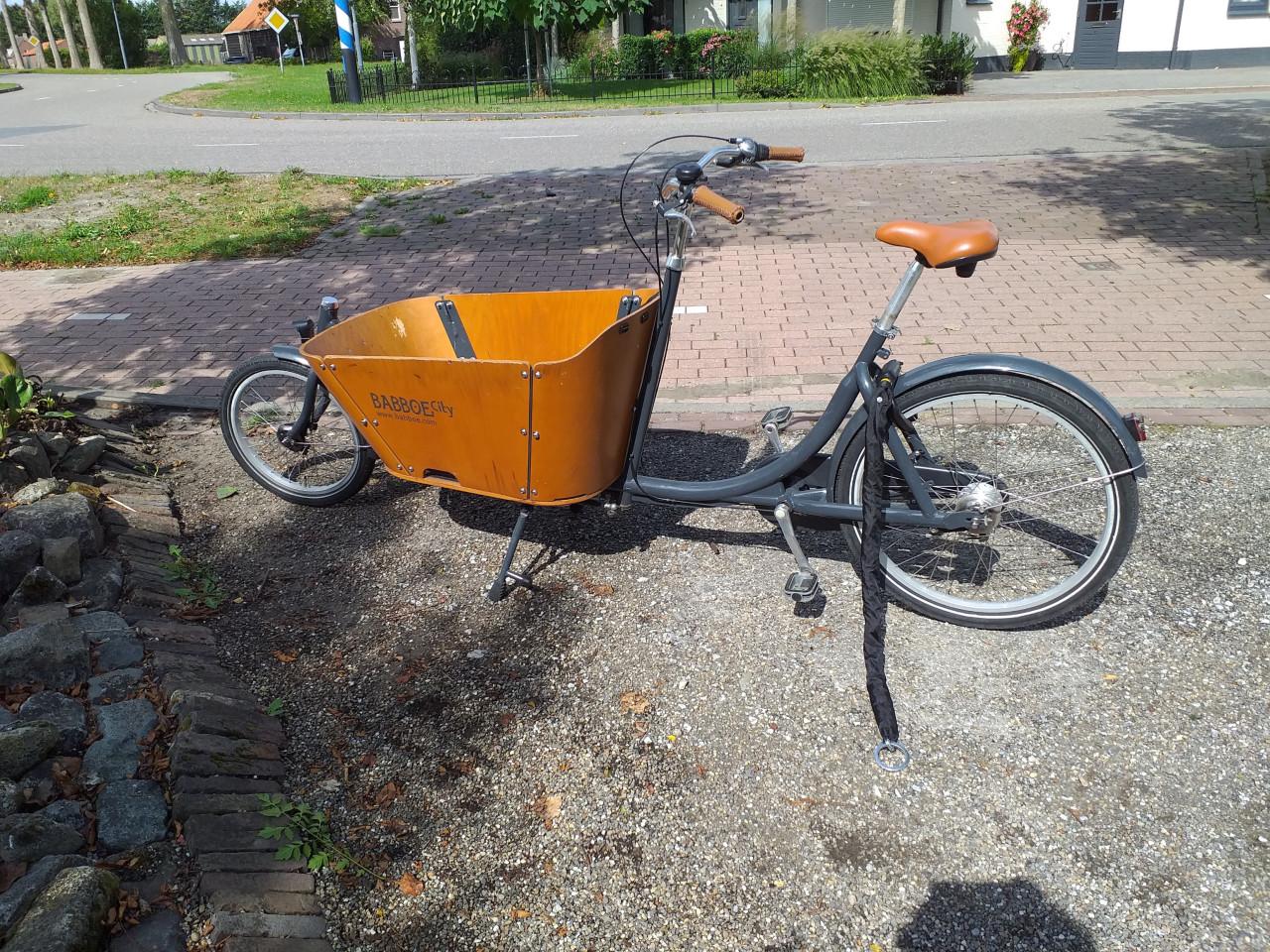 """MOOIE BABBOE CITY BAKFIETS ZO GOED ALS NIEUW (((niet elektrische)))""""