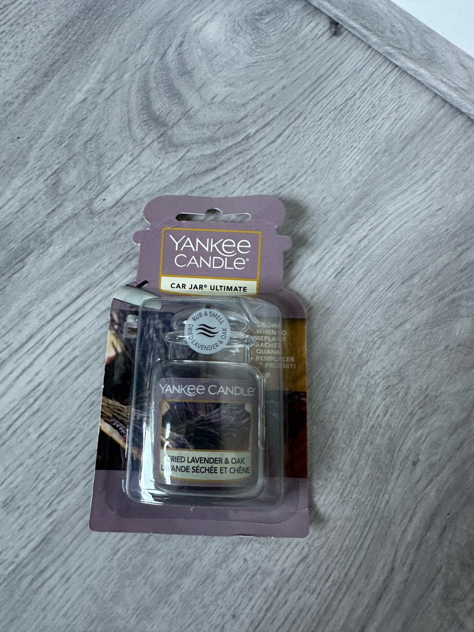Yankee candle auto parfum - lavendel & eik