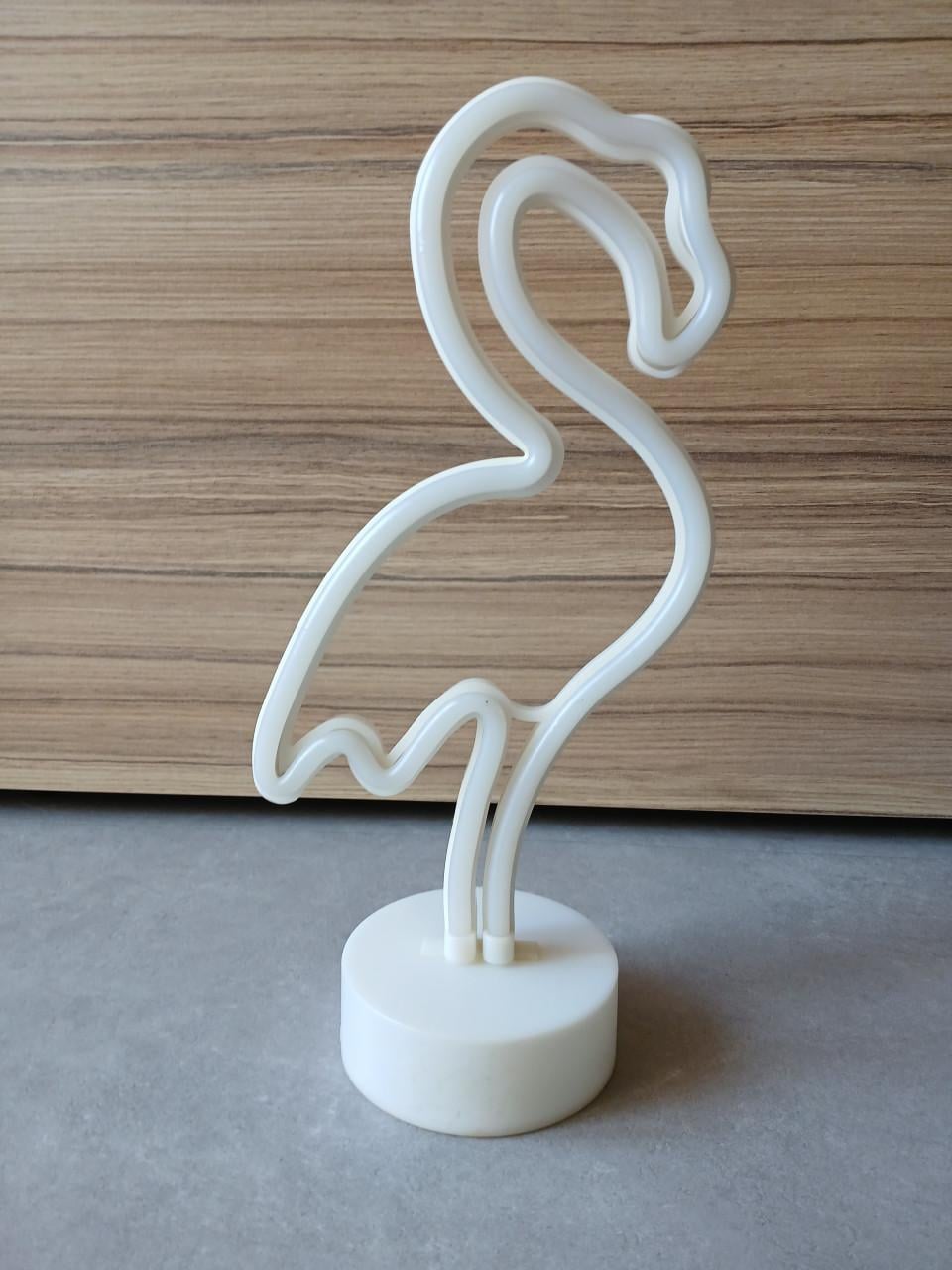 Flamingo lamp, roze licht