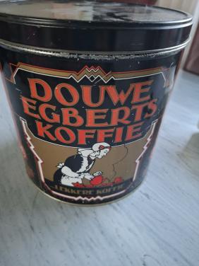 Douwe Egberts retro koffieblik