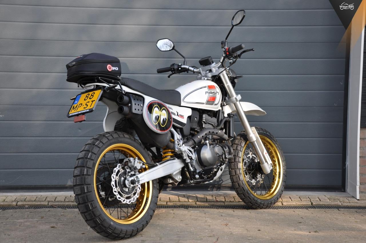 Mash X-Ride 125 A1 rijbewijs! Ideaal voor achter/in de camper!