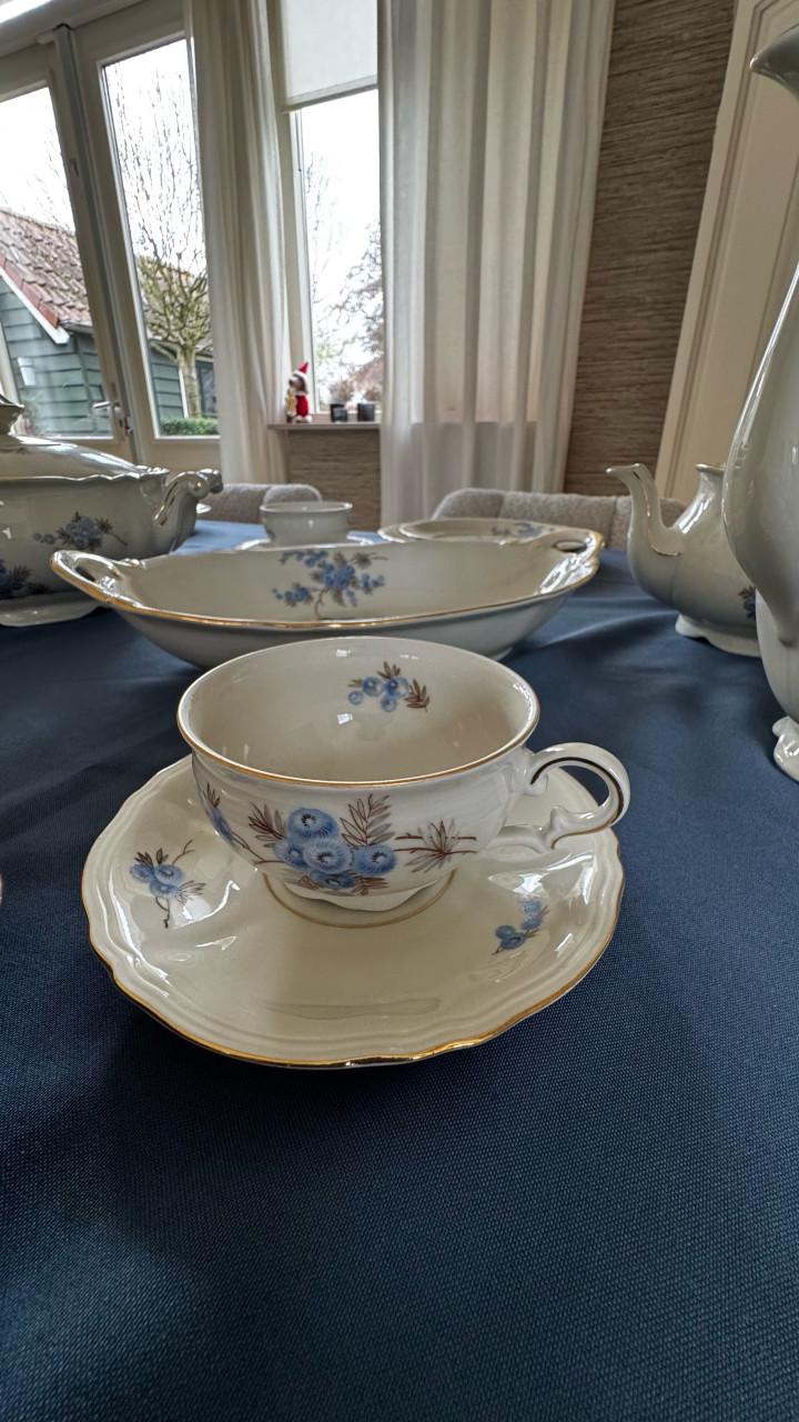 Mitterteich Bavaria servies compleet 5 / 6 personen.