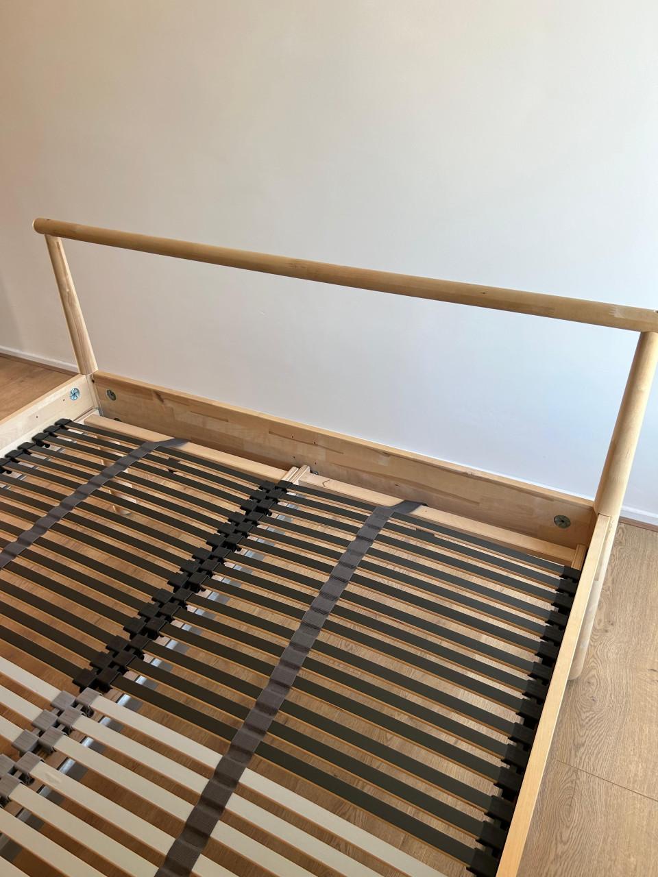Ikea Gjora bedframe 140x200 - Houten tweepersoonsbed