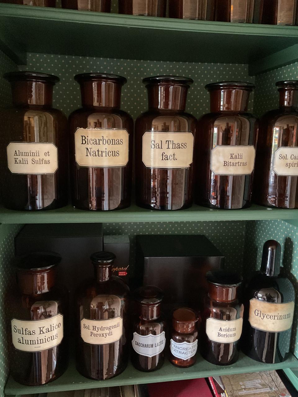 Apothekersflessen collectie