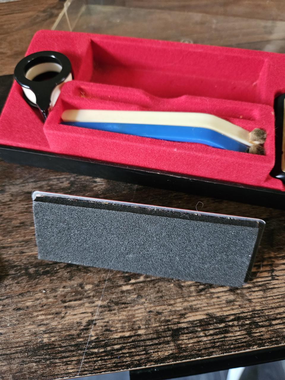 Zgan Vintage Bib Tape Head Cleaner & Splicer Set