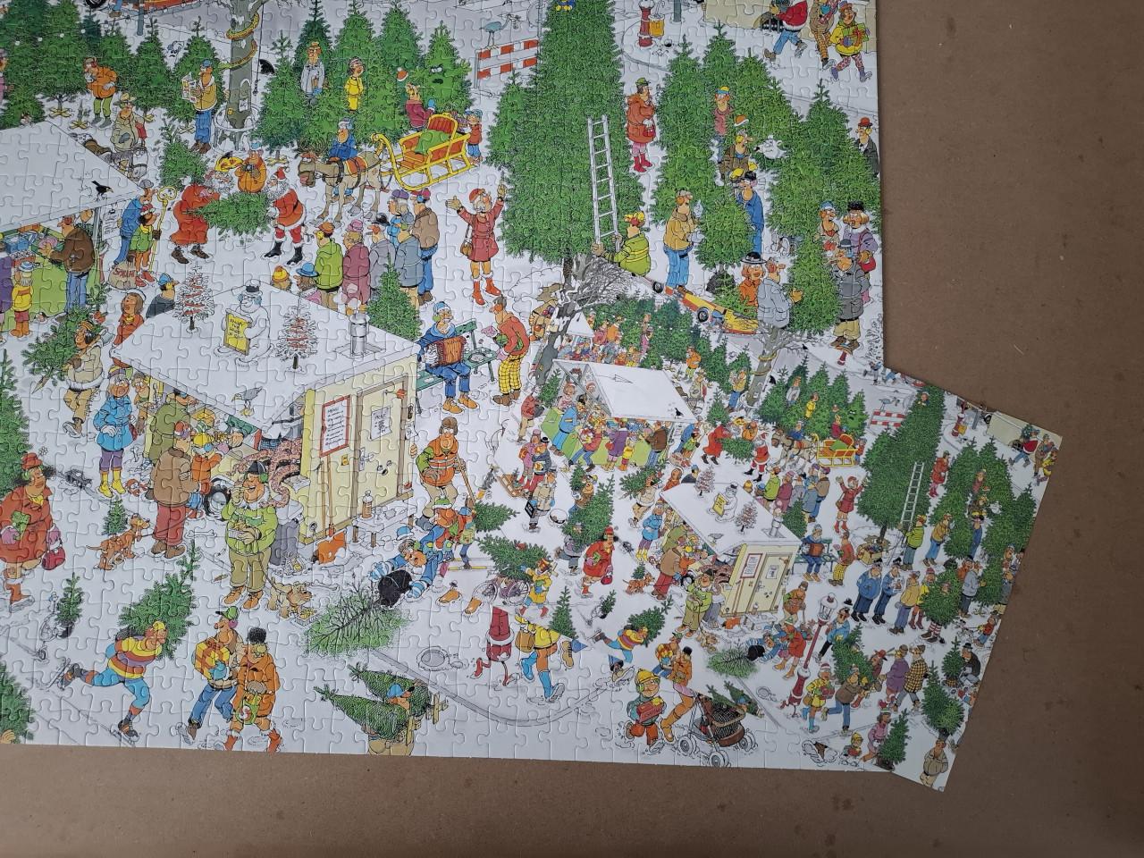 Jan van Haasteren puzzel   2 x 1000 stukjes