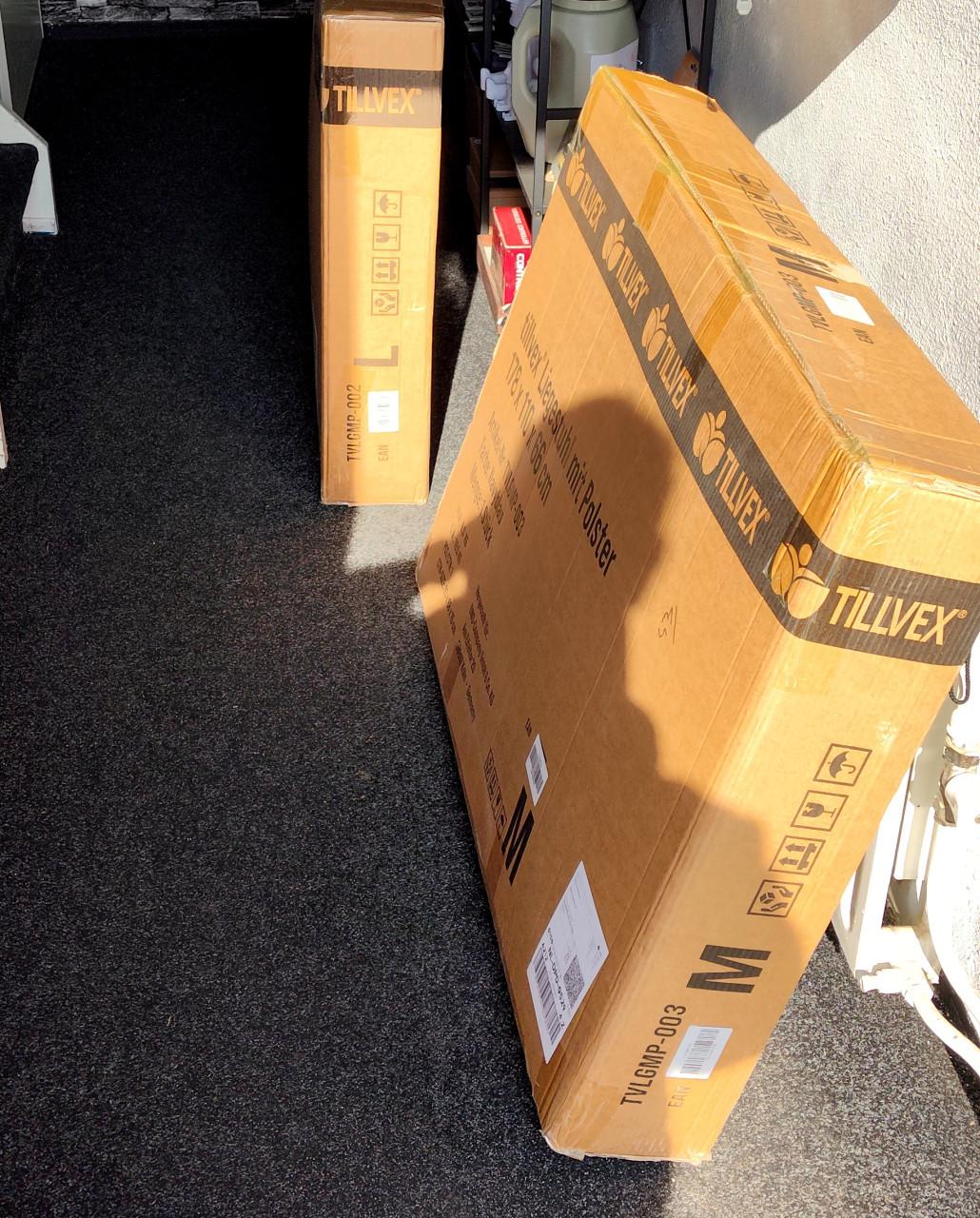 Zeer zware tuinstoel met kussen (Nieuw)