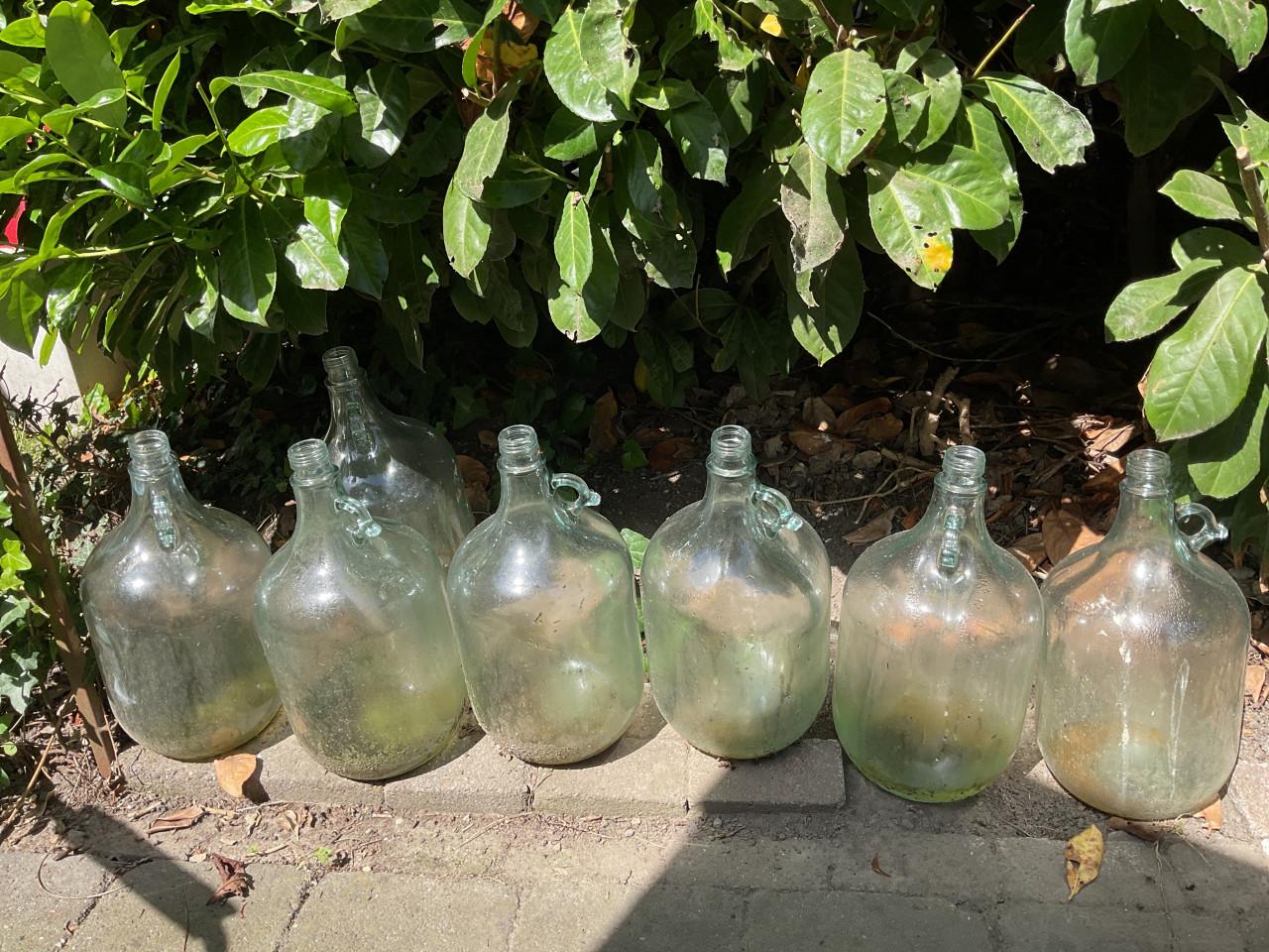 Brocante flessen 5 liter