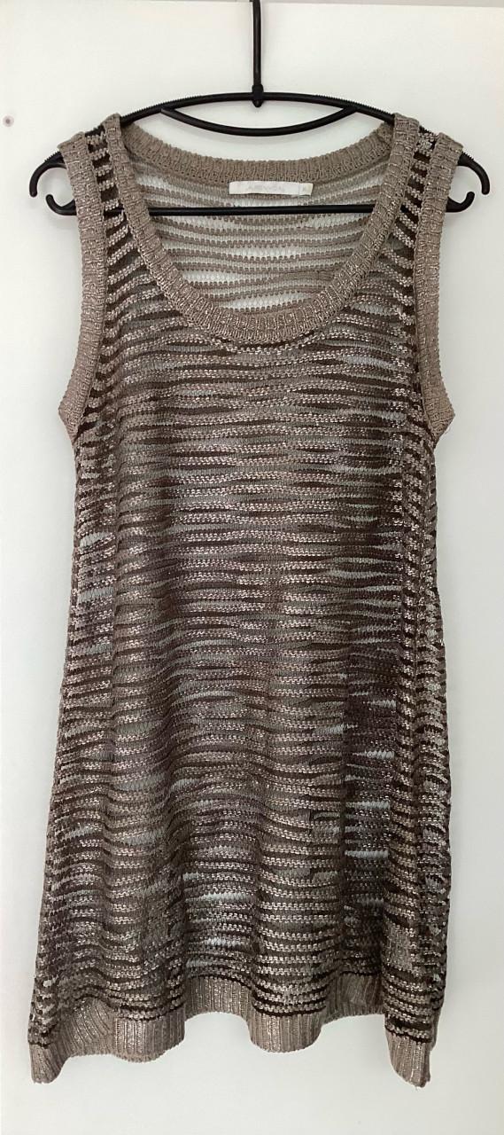 Apart tuniek met gouddraad maat xl zgan