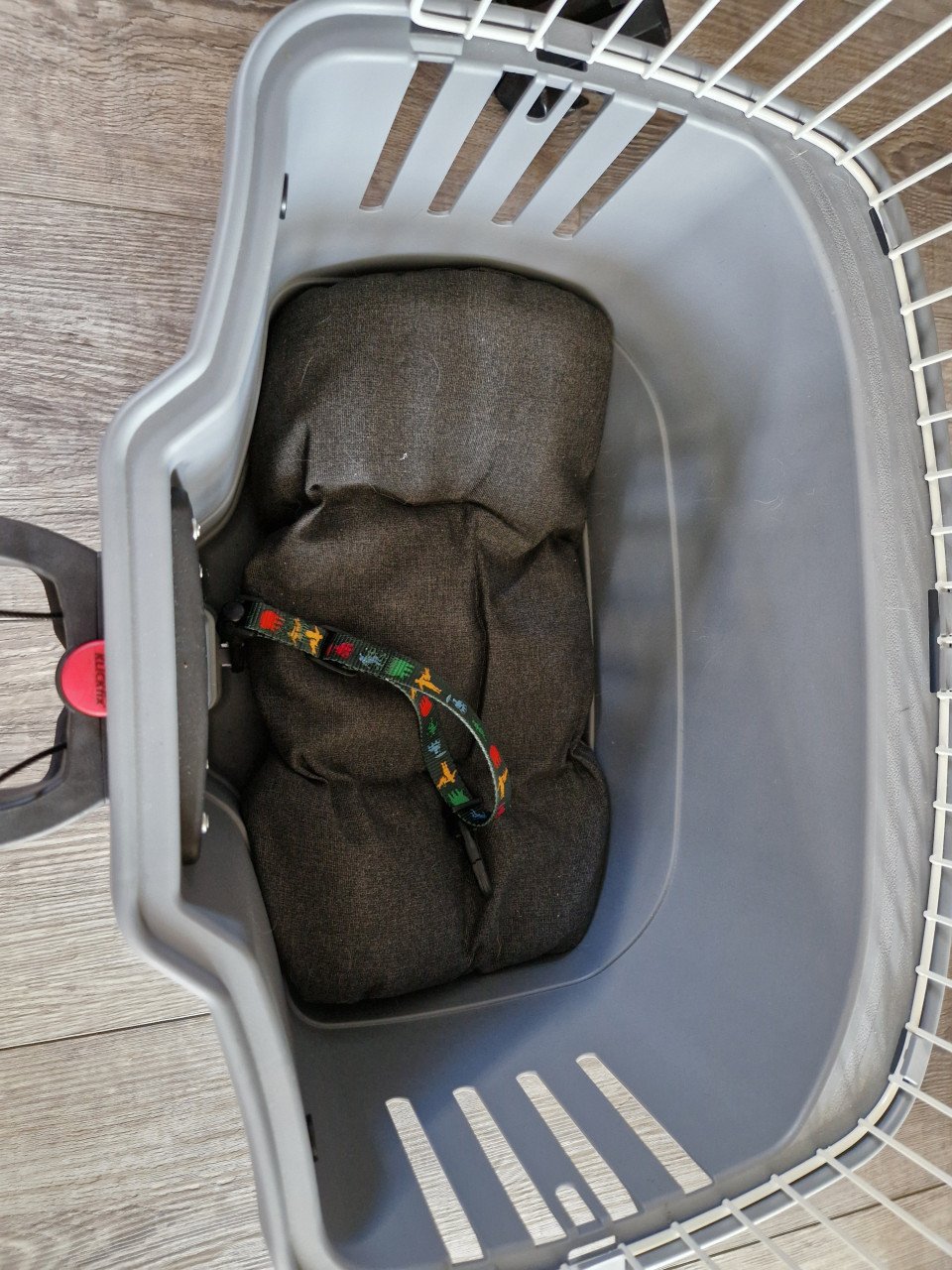 Luxe hondenfietsmand voorop klick fix