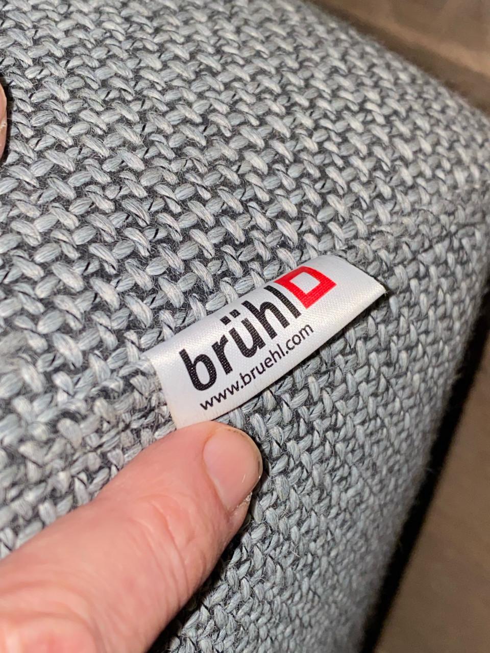 Mooie stoffen Brühl Sunrise designhoekbank