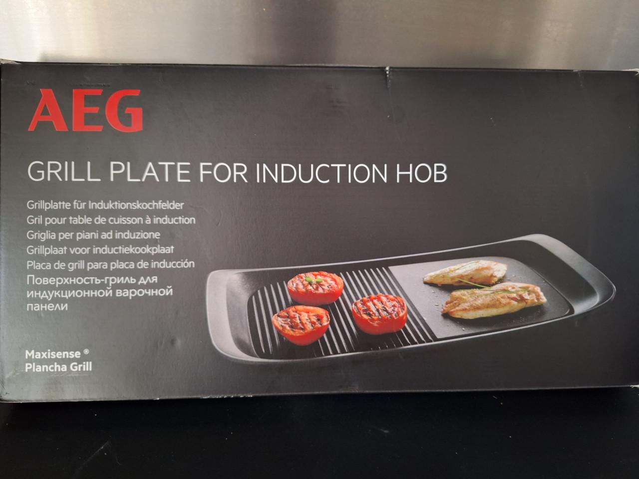 AEG grill plate voorl inductie