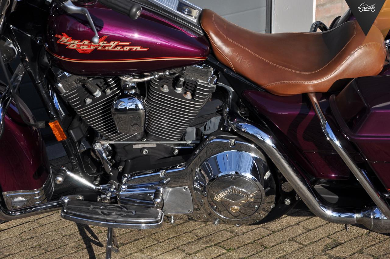 Harley Davidson FLHR Road King 1340 Evo Zeer nette motor