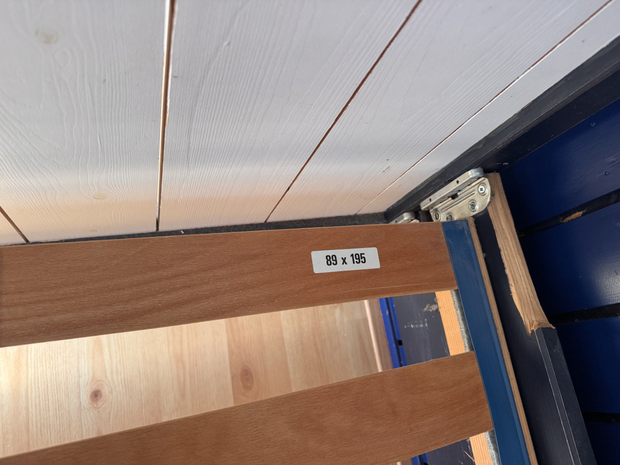 1 persoonsbed jongen blauw