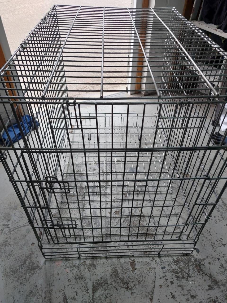 Stalen bench 106x74x60