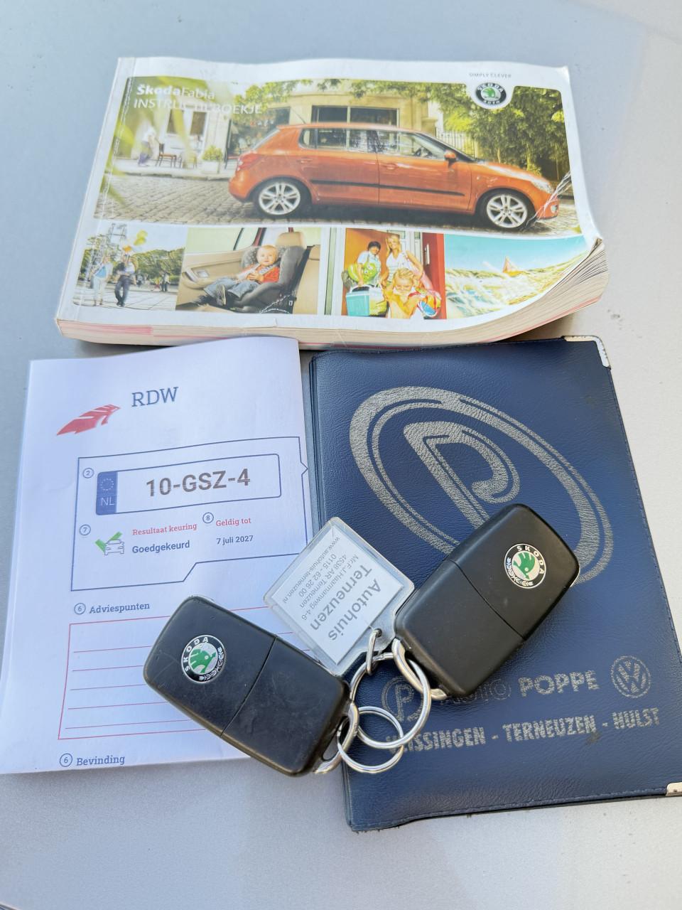 Skoda Fabia 1.4 16V Ambiente 2008 5Drs Airco Apk Cruise Nap
