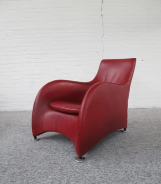 Loge lounge fauteuil Gerard van den Berg voor Montis uit de jaren 90
