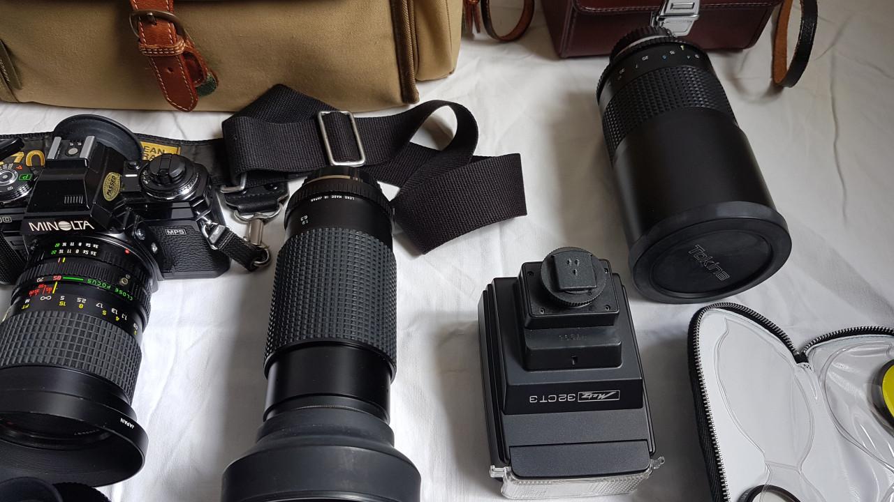 Foto Camera Minolta X700 zeer compleet