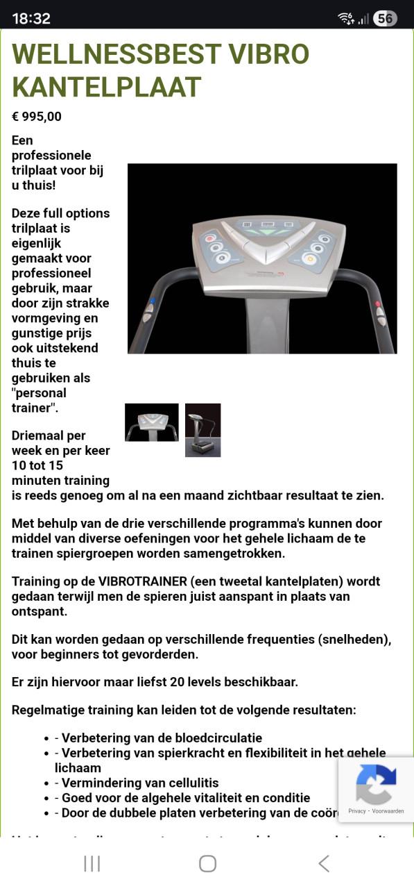 Trilapparaat-professionele vibroplaat