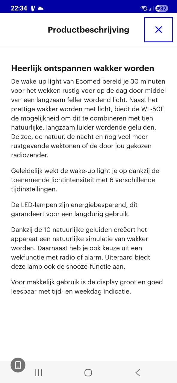 Licht wekker