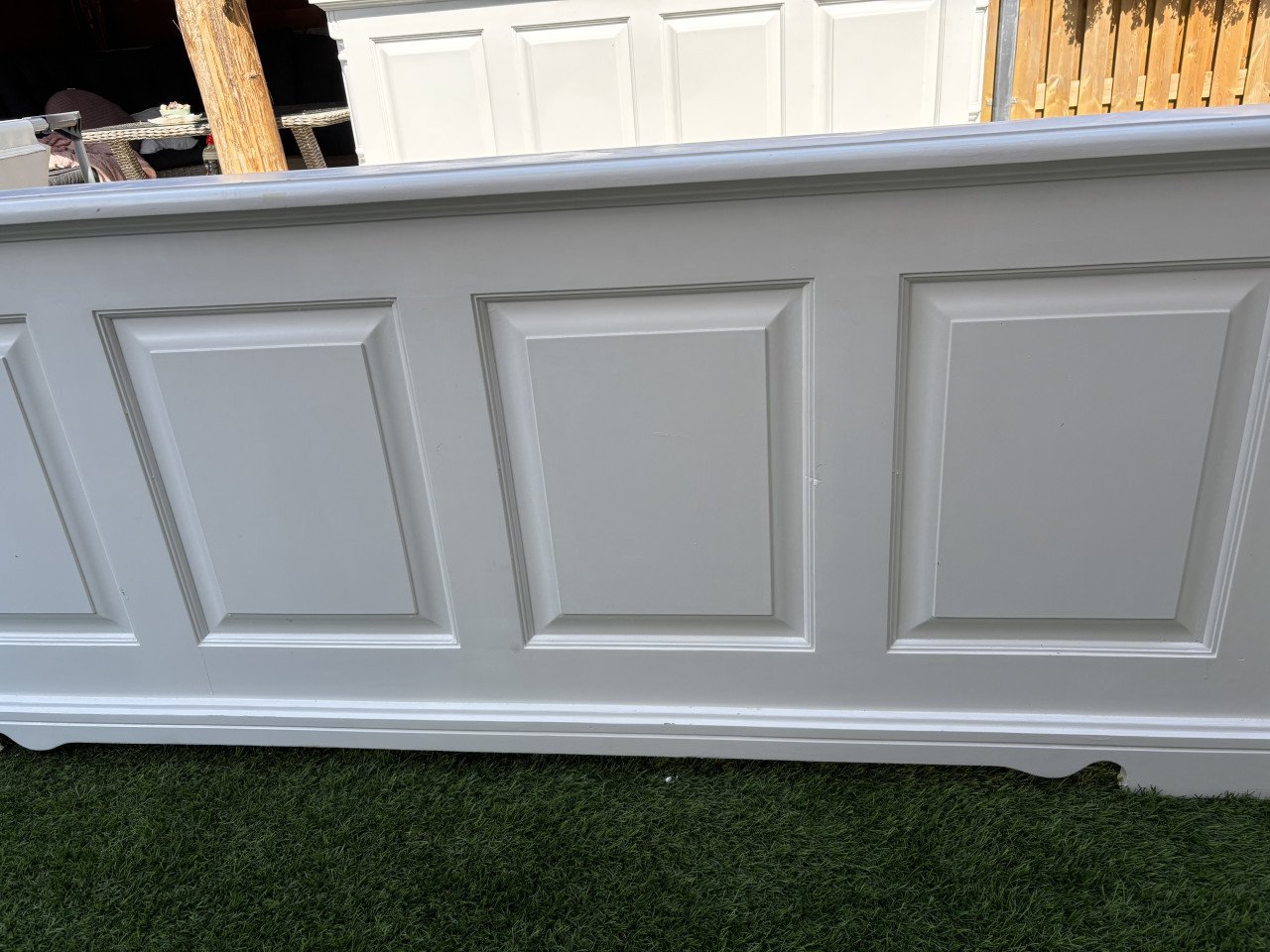 Houten bed