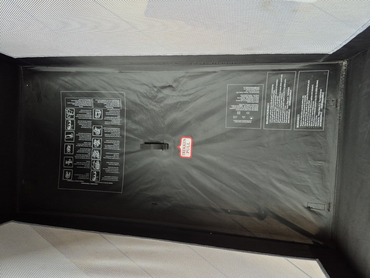 Baby campingbed met dikke matras