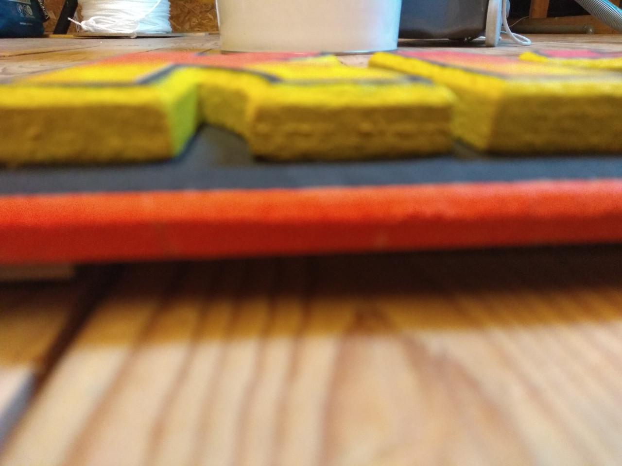 Te koop bord met tekst KISS