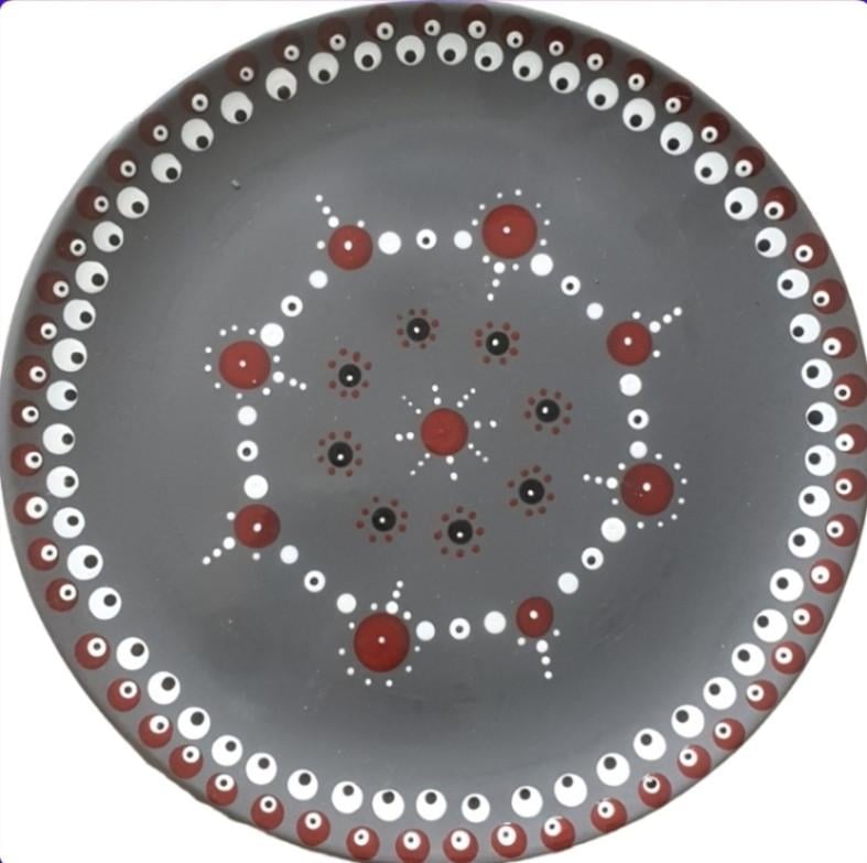 Workshop dots/stippen op een bord