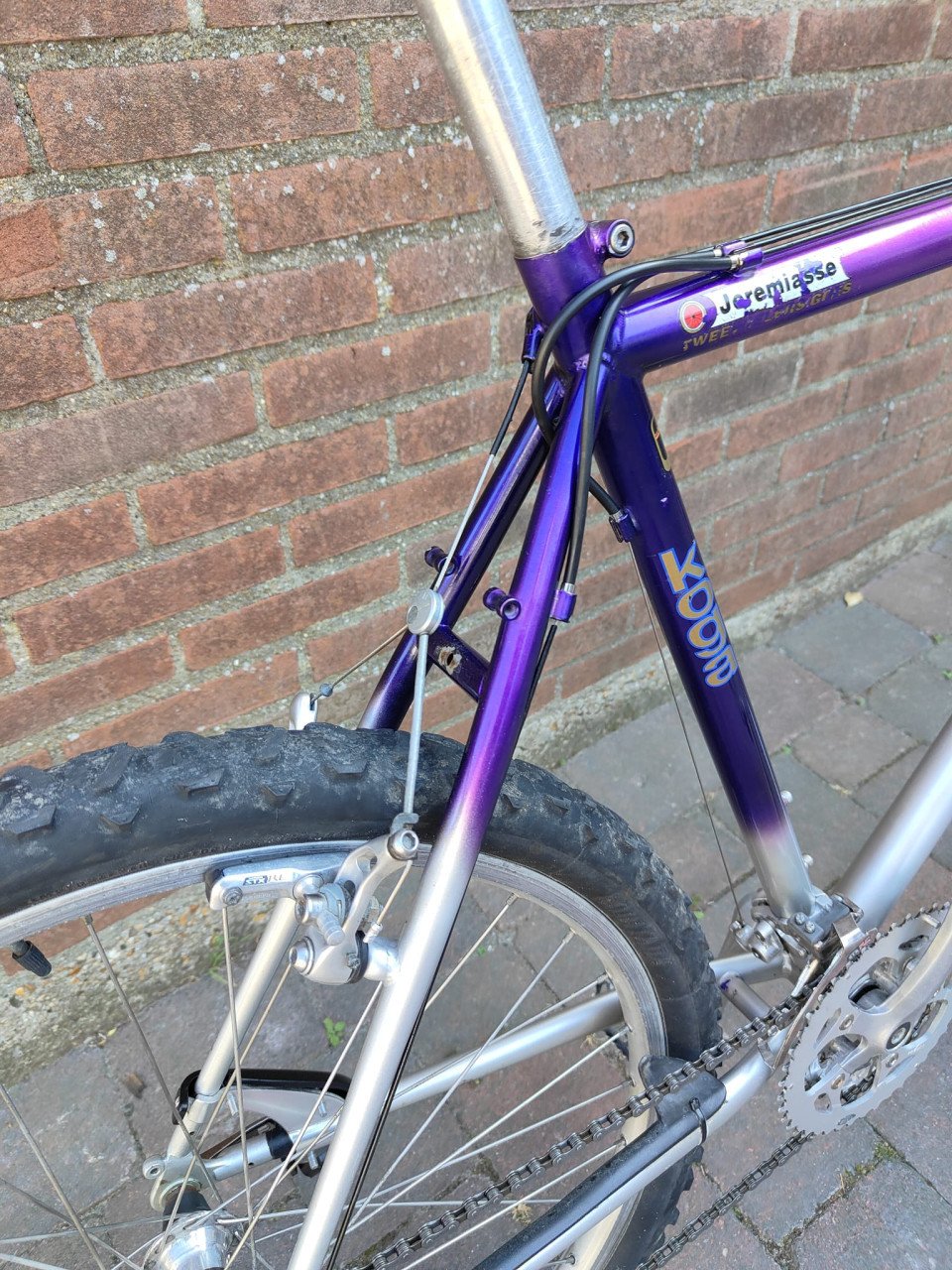 Koga Tiros 21 versnellingen titanium stuurpen Mavic velgen