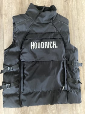 Stoere Hoodrich bodywarmer zo goed als nieuw maat M