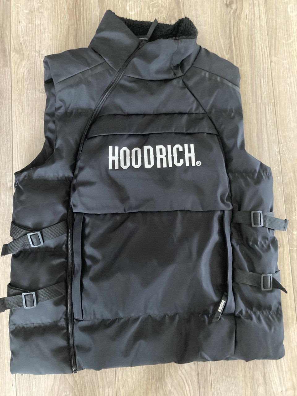 Stoere Hoodrich bodywarmer zo goed als nieuw maat M