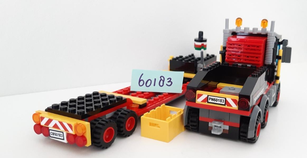 LEGO City 60183 : Zware-vrachttransporteerder , special transport