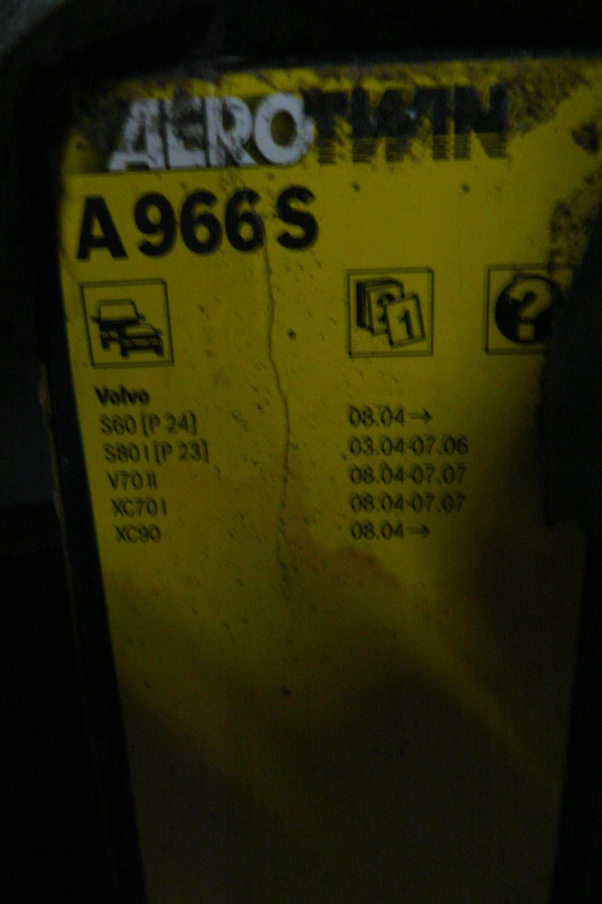 Set van 6 Bosch AeroTwin wissers nieuw in doos voor o.a. Volvo S60
