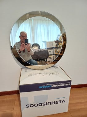 Dubbele Kaptafel Spiegel