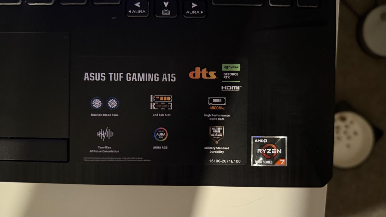 Asus Tuf Gaming A15