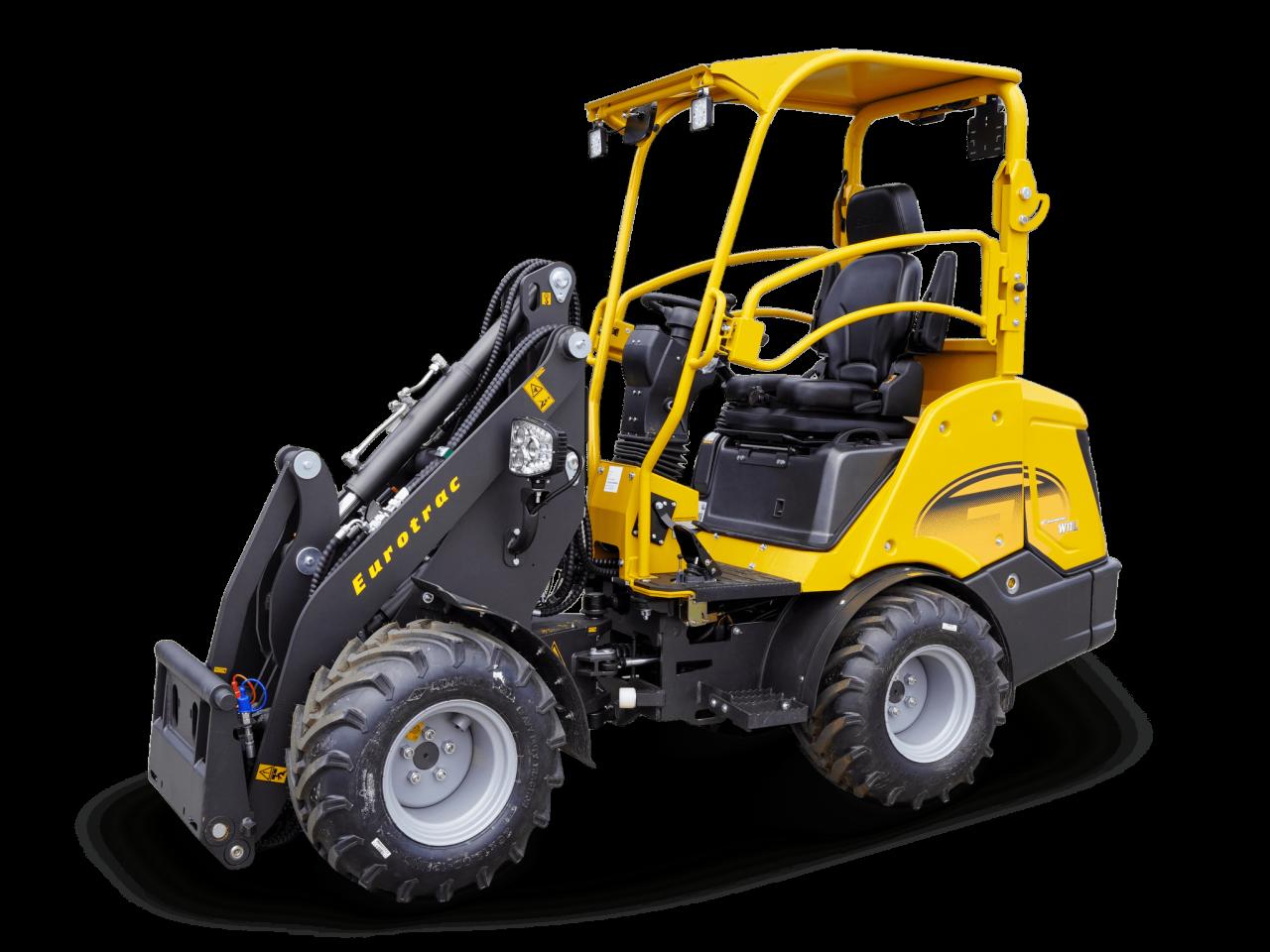 Nieuw model Eurotrac W11L hefvermogen 1650 KG